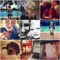 Lisa-Jo Baker Instagram collage